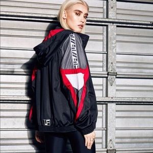 LF the brand small color block jacket